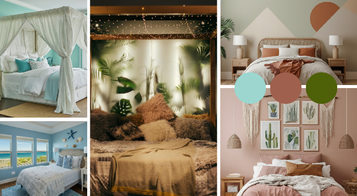 4 nature-inspired bedrooms