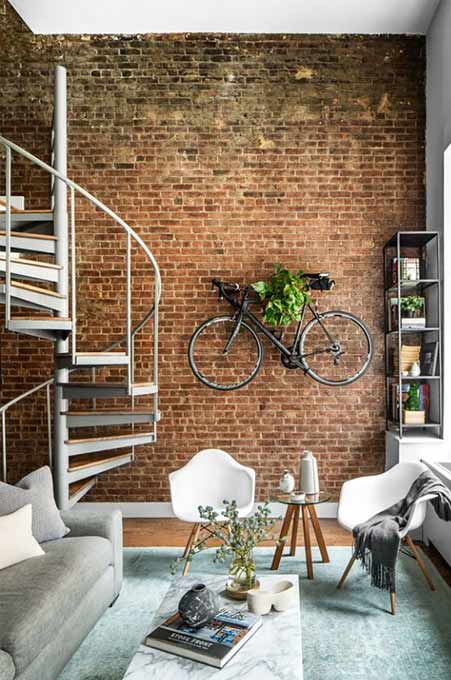 A bike to hold a potted plant