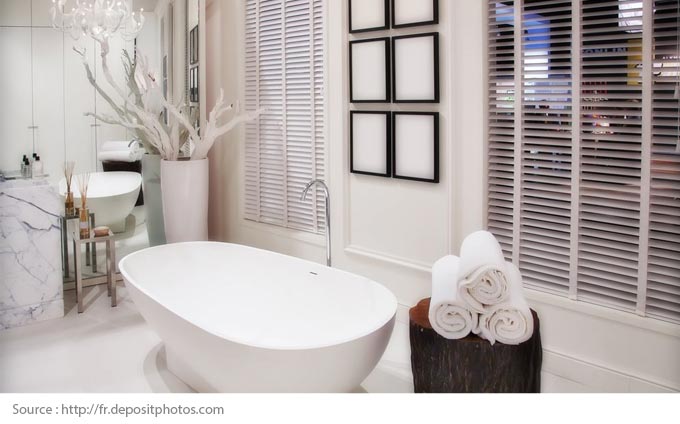 Eye-Catching White Bathrooms - 2