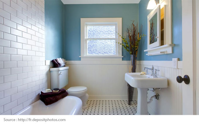 Comment mettre en valeur une salle de bains blanche? - 4