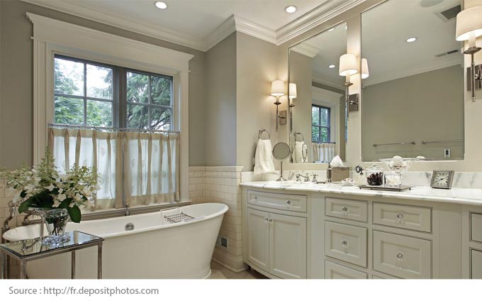 Eye-Catching White Bathrooms - 5