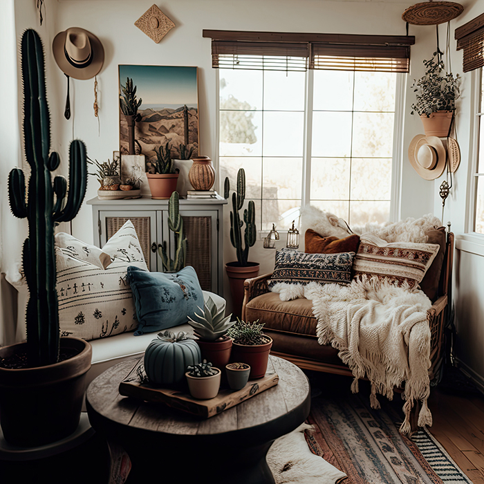 7 tips to create a boho-style living room 