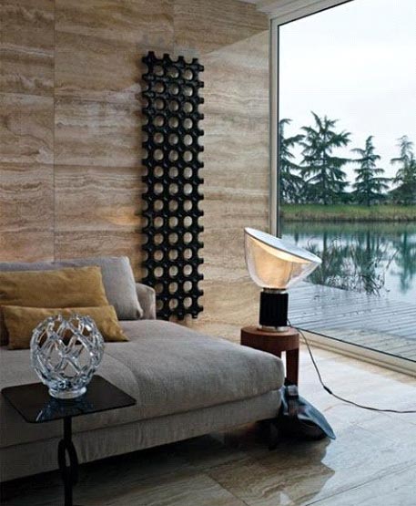 Designer stainless steel radiator
