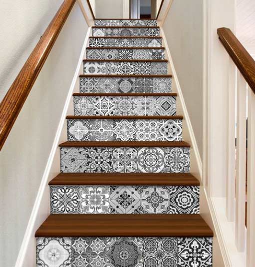 Escalier de type méditérranéen