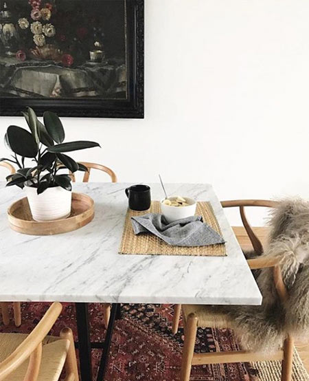 Table en marbre