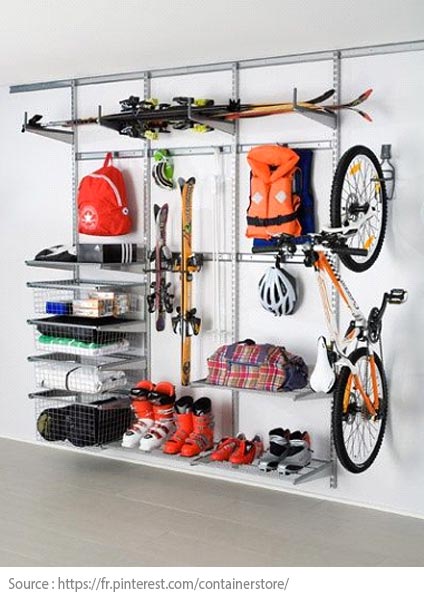 Conseils futés pour bien aménager son garage! - Utilisez l'espace
