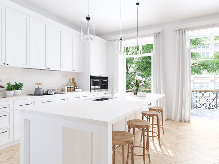La cuisine blanche : moderne, lumineuse et dans tous les styles
