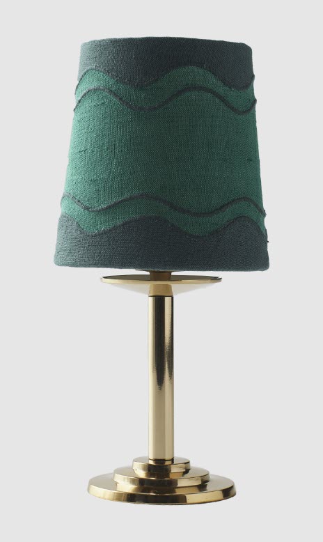 Green lampshade
