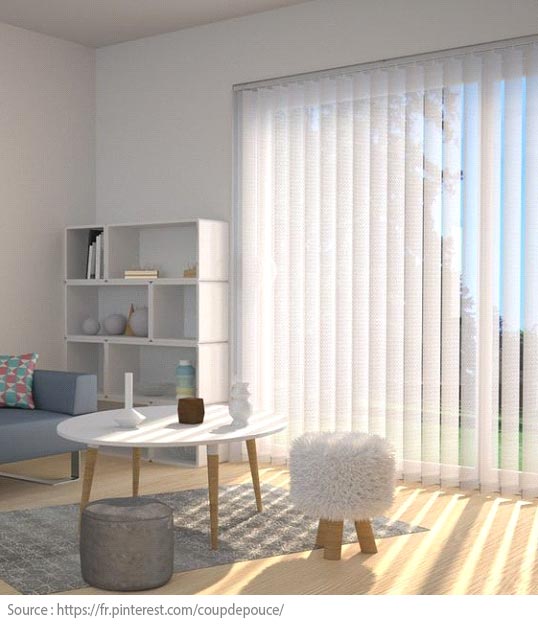 Store bandes verticales