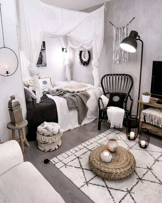 Lounge-style bedroom