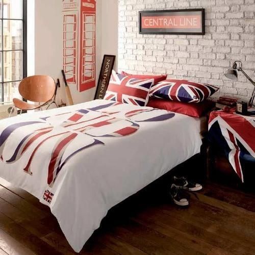 British style bedroom