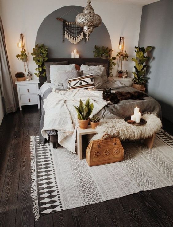 Hippie-chic bedroom