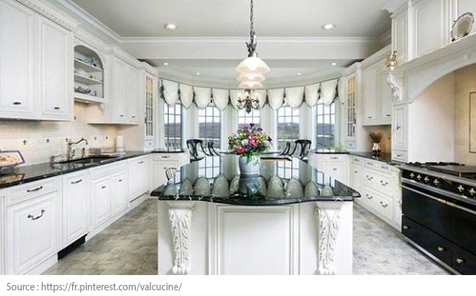 La cuisine blanche : moderne et chic - 7