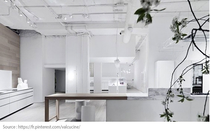 La cuisine blanche : moderne et chic - 6