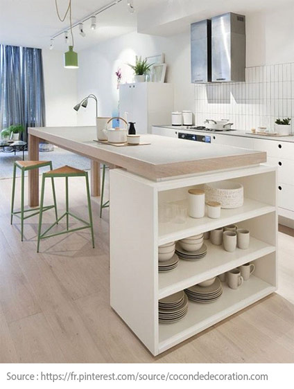 La cuisine blanche : moderne et chic - 4