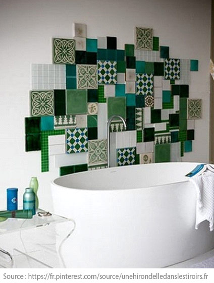 Carreaux de ciment - Comme un tableau