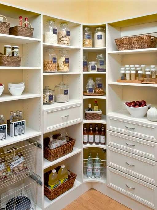 Garde-manger en coin